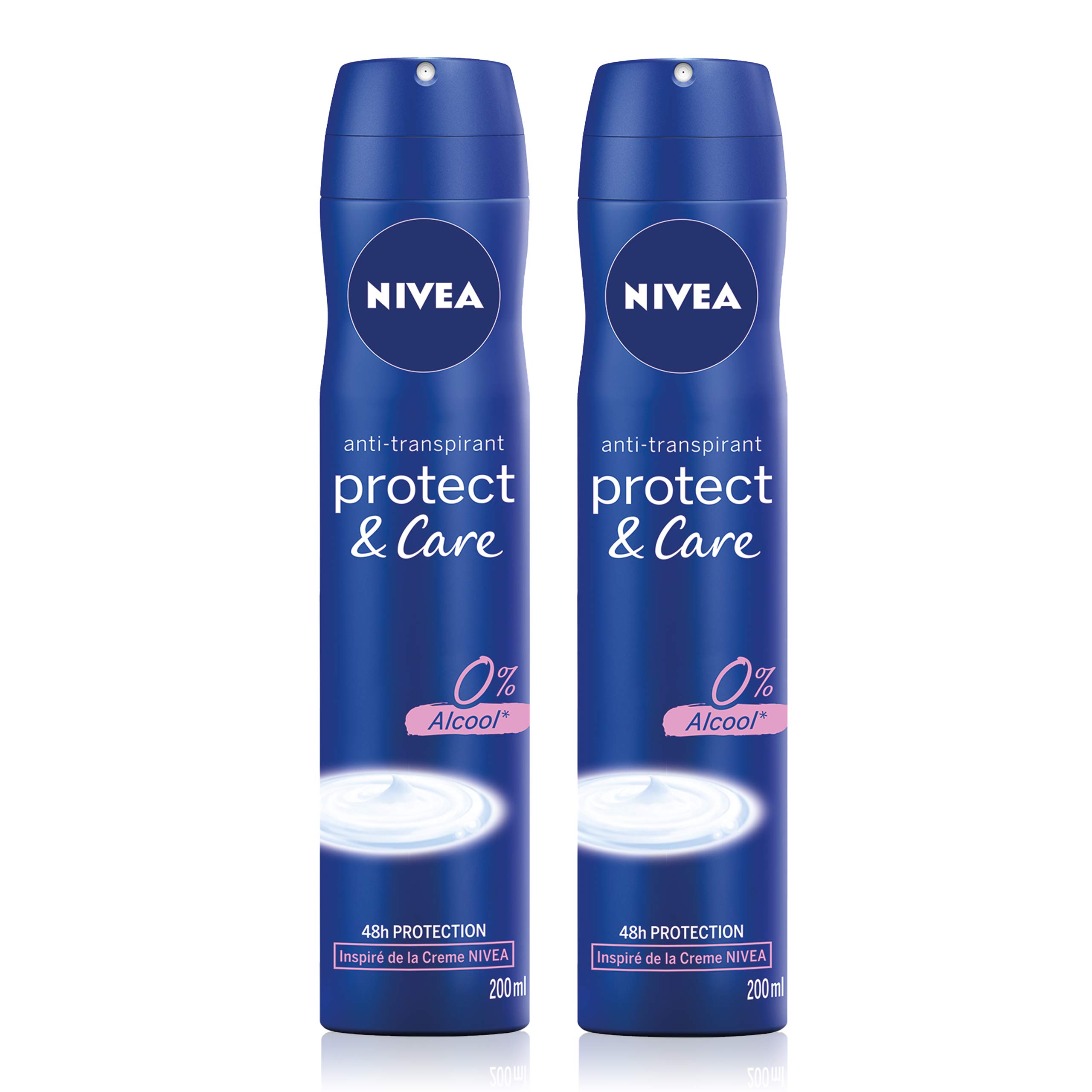 Nivea Protect & Care Deodorant Spray 200 ml – Pack of 2
