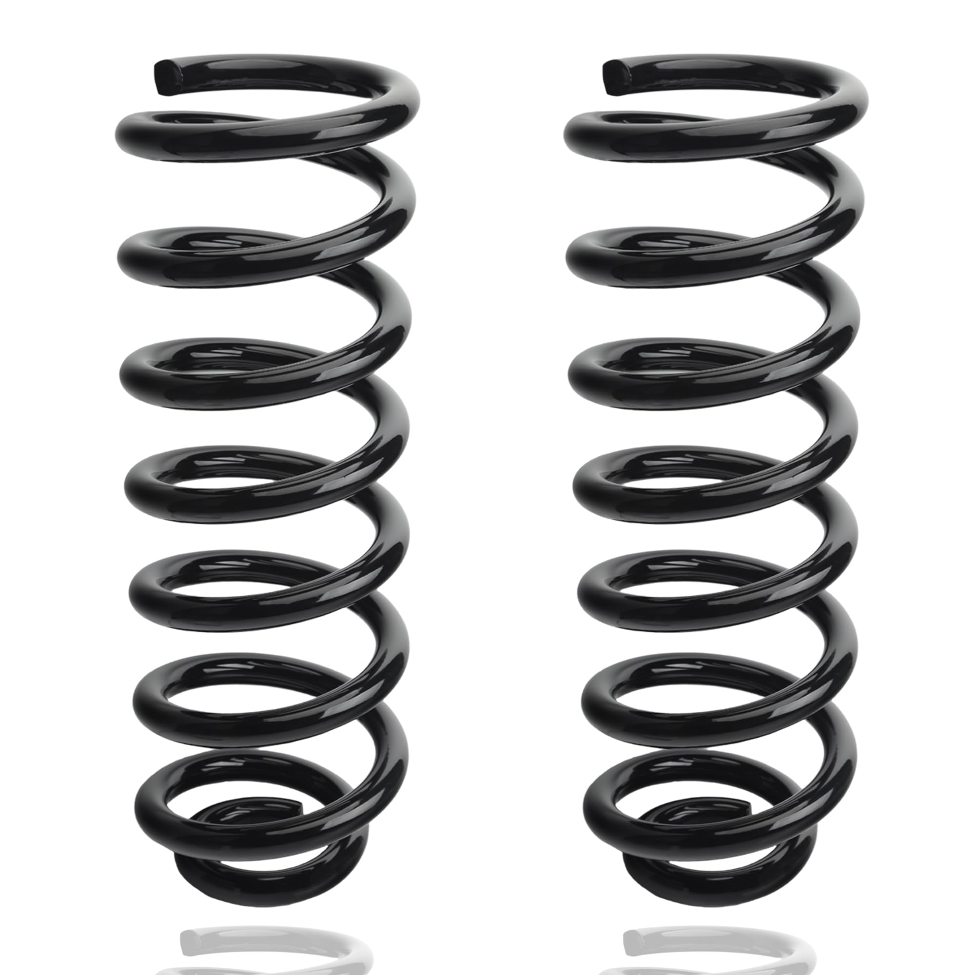 Rear Heavy Duty Coil Springs for Ram 1500 2009-2018 2wd 4wd, 50% Extra Load Capacity (1100 lbs), Maintains Factory Ride Height, For Truck Towing