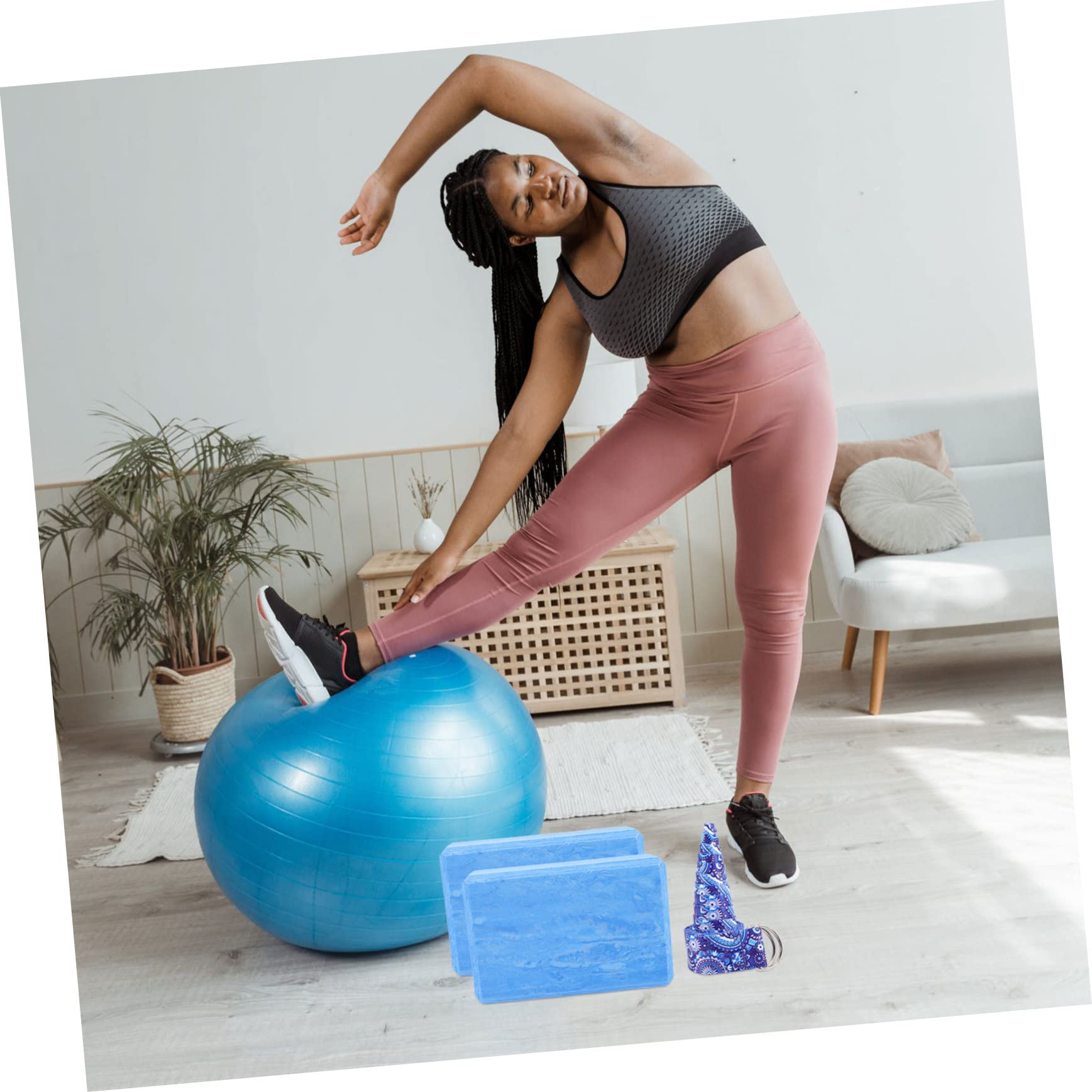 Mattoncino Yoga in Eva ad Alta Densità per Allenamento