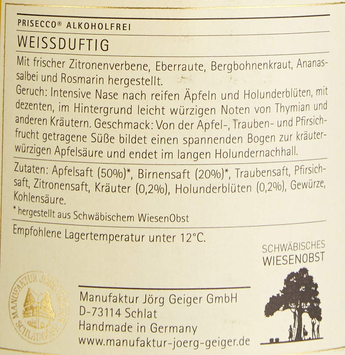 Jörg Geiger Prisecco weißduftig (6 x 0.75 l)