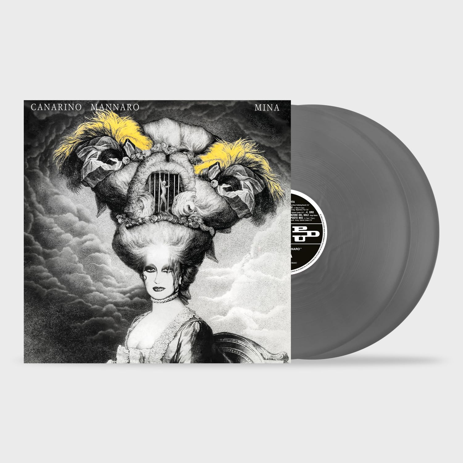 MINA - Canarino Mannaro (reissue) - 180 GRAM SILVER VINYL 2XLP