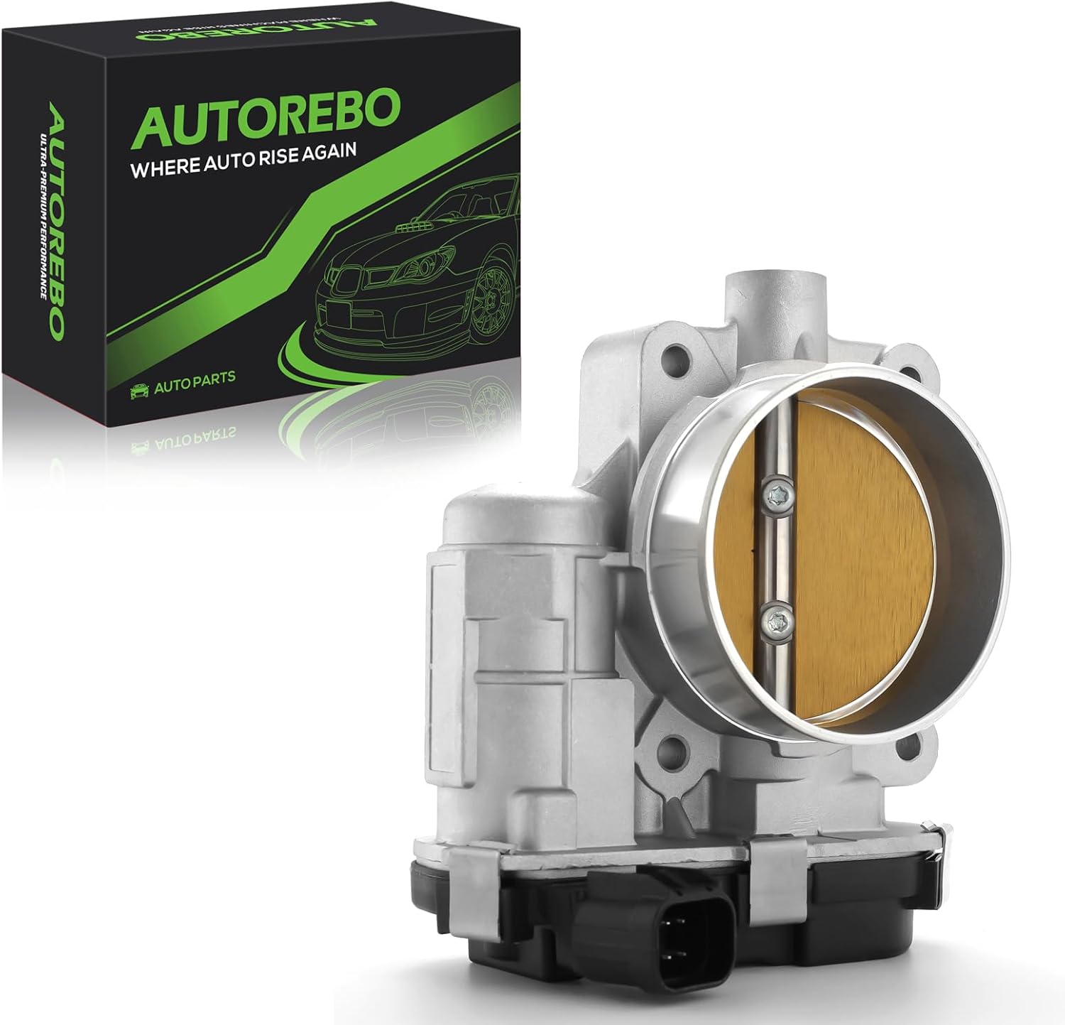 Electronic Throttle Body Assembly Fit for Chevy Equinox Malibu Impala Uplander, Buick Lucerne Terraza, Pontiac G6 Montana Torrent, Saturn Aura Vue Relay, 3.5L 3.9L V6,Replace Part S20009 TBR004 TB1010