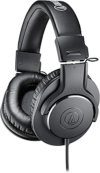 Audio-Technica ATH-M20X Studio Monitor Headphones