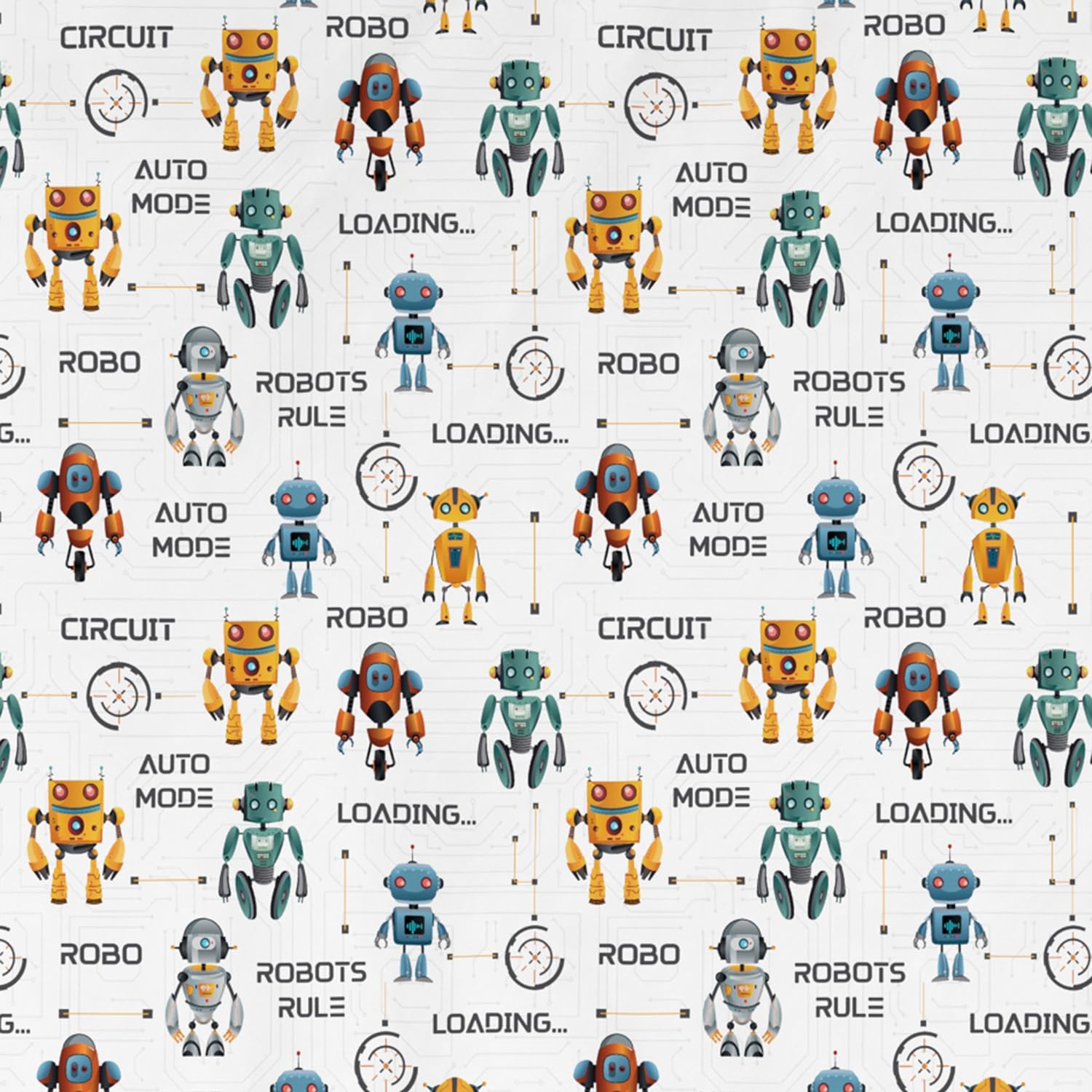 Ddecor - Pack of 1 Kids 100% Cotton Cartoon 150 TC Single Reversible Dohar - White 2