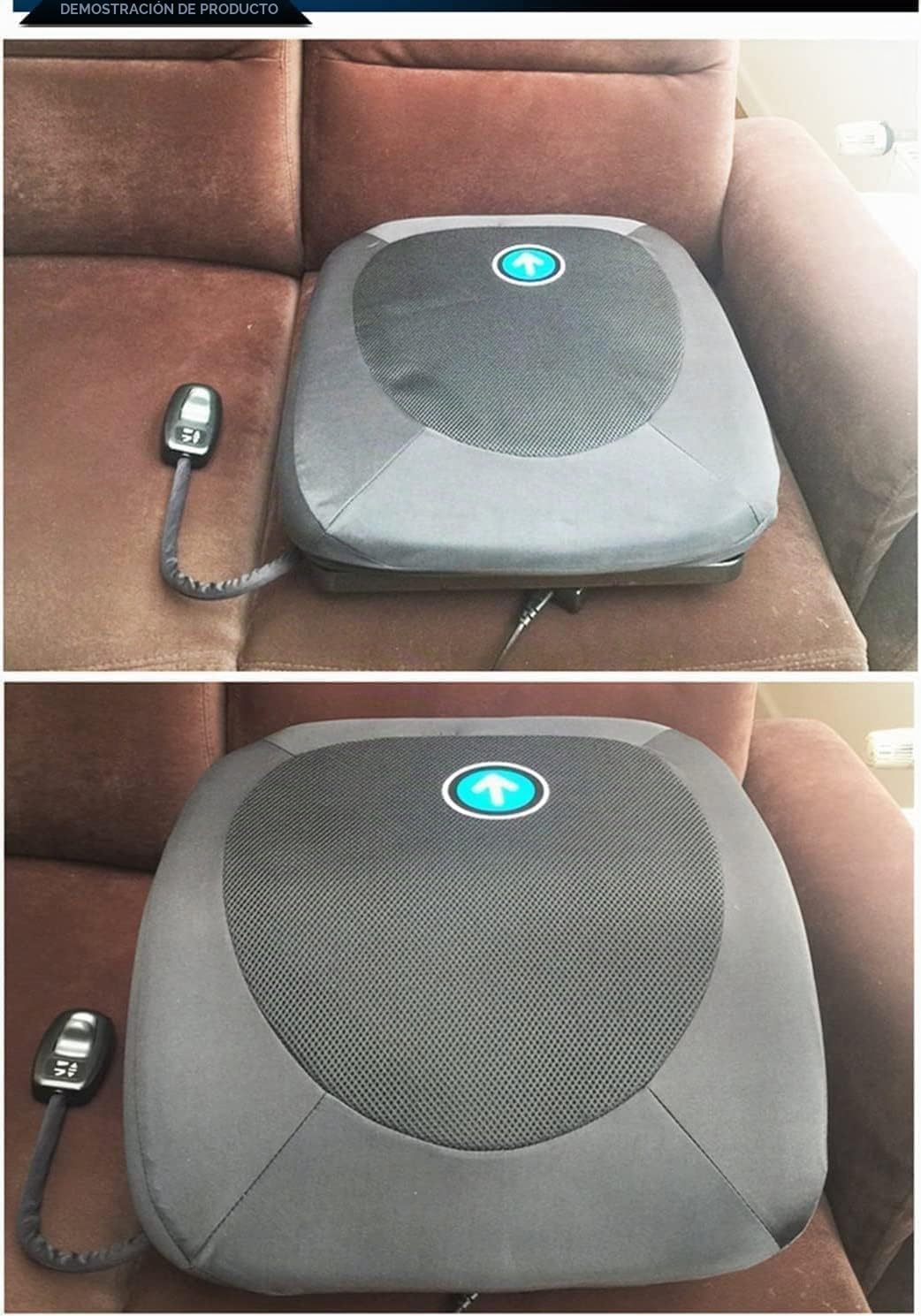 Cojín para Silla elevadora eléctrica, cojín Elevador eléctrico para Asistencia de Asiento, Potente Motor para Ayudar a Estar de pie, Dispositivos de Asistencia para elevación de Silla Que so