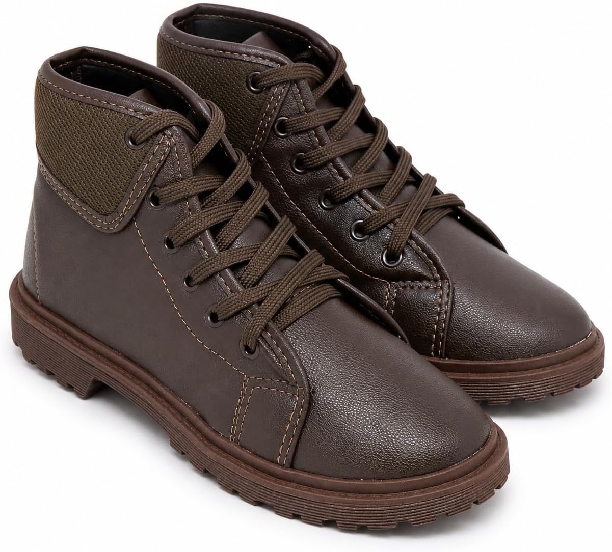 Bota Coturno Feminino Rossi Shoes Tratorada 484 Café