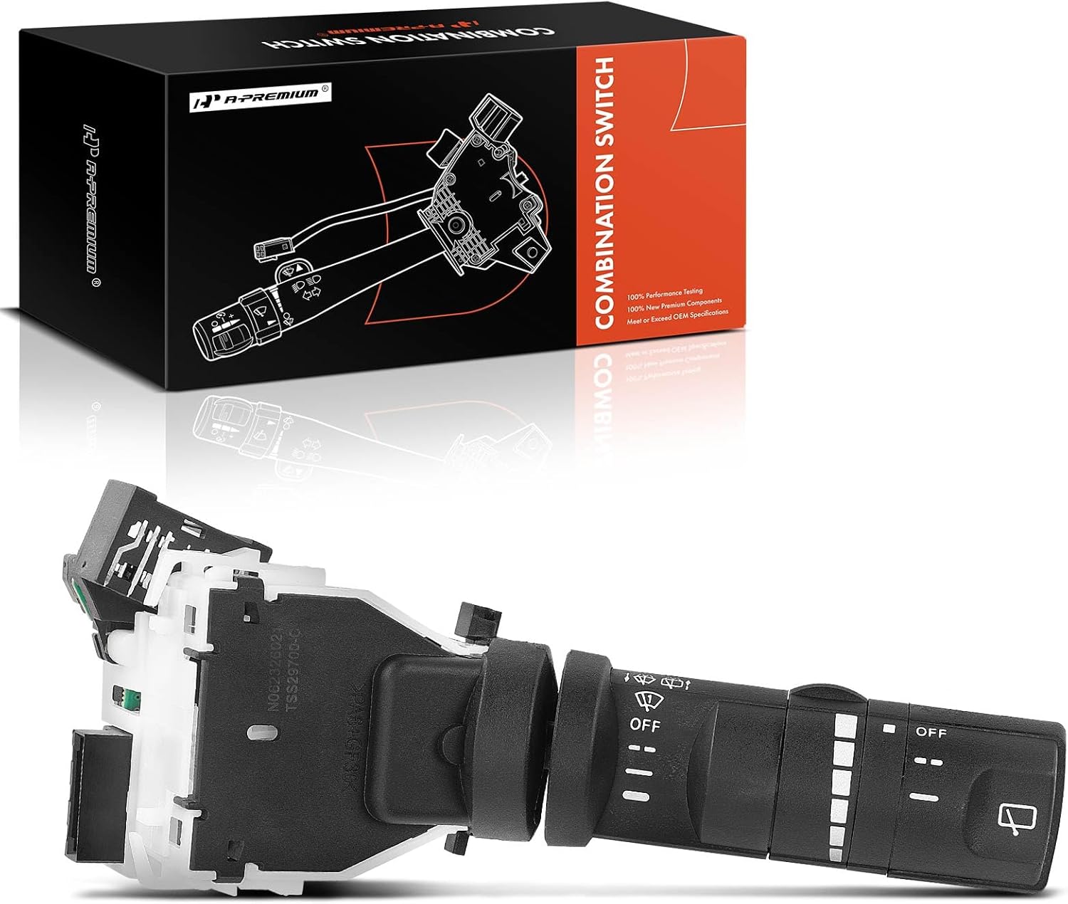 A-Premium Windshield Wiper Switch Compatible with Nissan Murano 2003-2004, Pathfinder Armada 2004, Armada 2005, Quest 2004-2005 & Infiniti QX56 2004-2006, FX35 2004, FX45 2004