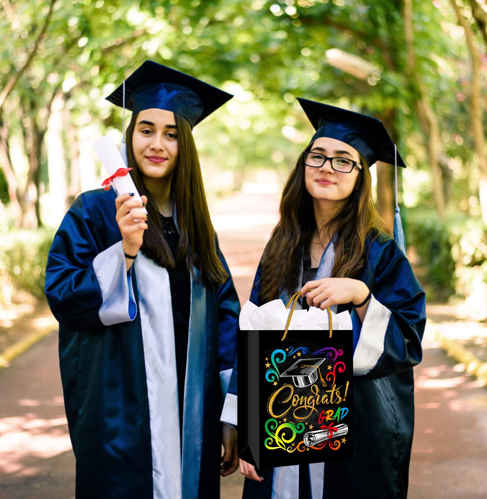 BIZIBAFF Sac Cadeau De Remise De Diplôme De Maternelle