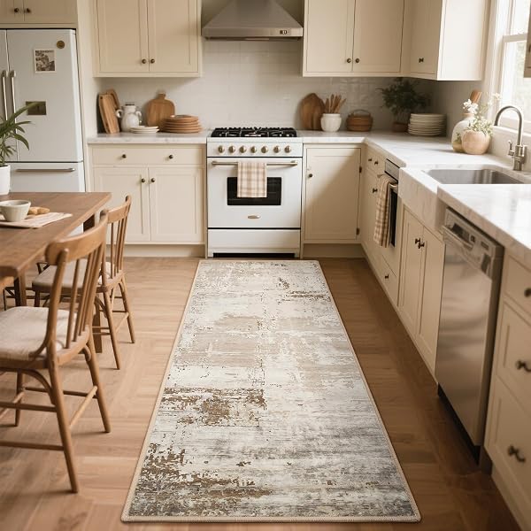 Living Room Rug Large Rug Area Rugs Non Slip Washable Rugs for Bedroom Dining Room Abstract Carpet for Farmhouse Kids Pl
