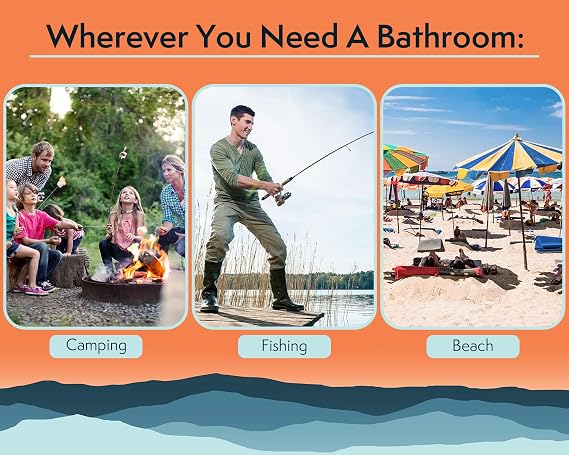 Cleanwaste GO Anywhere Toilet Storage Back Pack