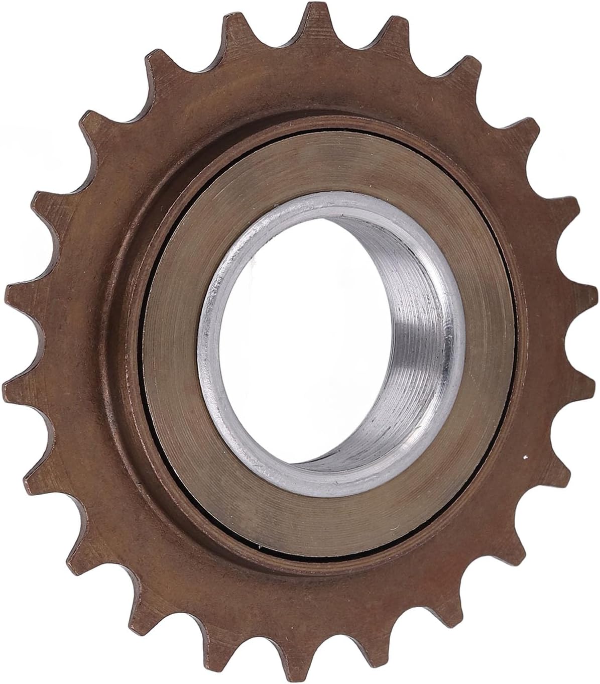 Pilipane 22T Wheel with Right Drive Adapter Steel Long Lifespan Bike Flywheel for MY1016Z MY1016 MY1018 MY1020 Motor Durable Oil Easy to Install Replacement