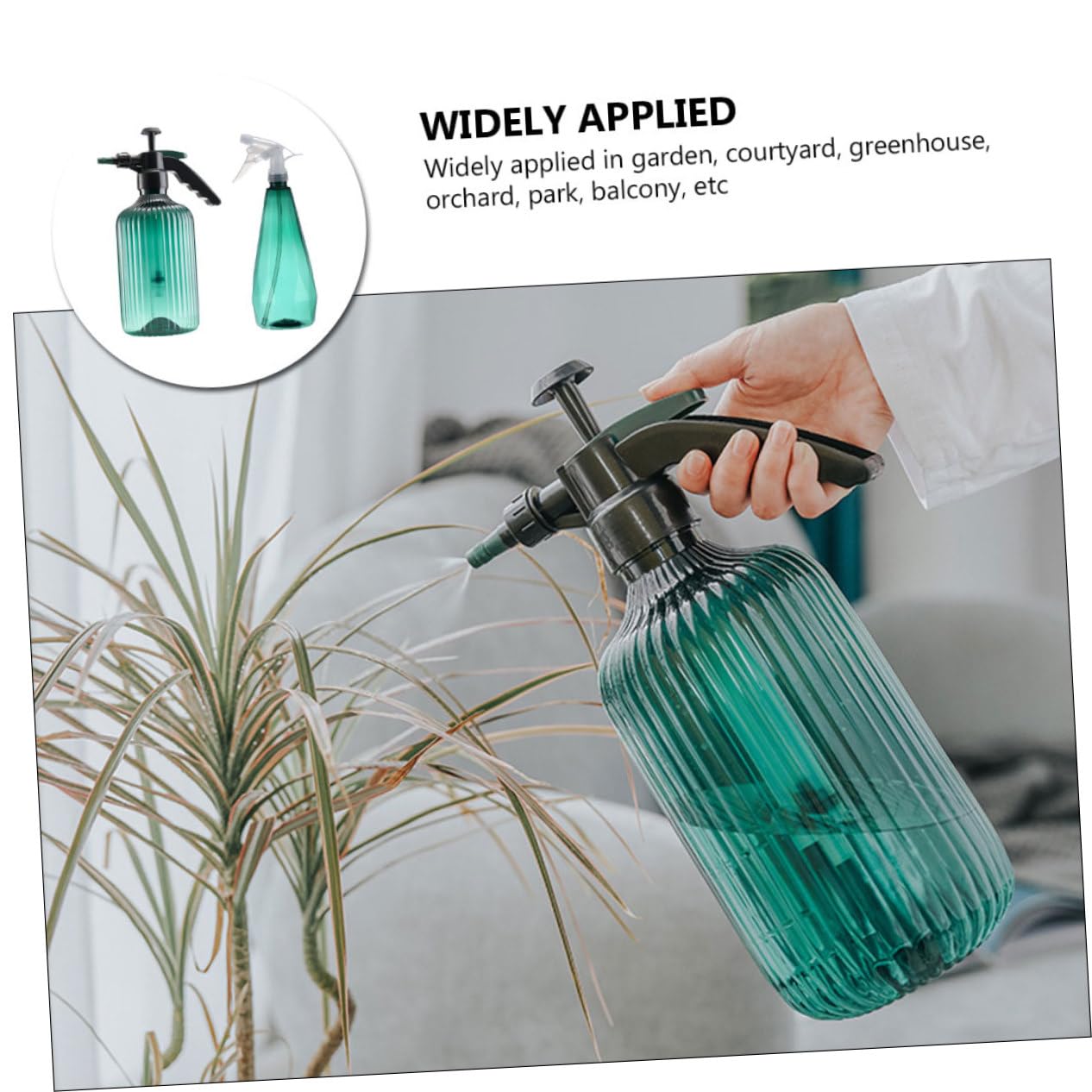 Mipcase 4 Pièces arrosoir Plantes d'intérieur pulverisateur bidon d'eau pour Les Plantes Flacon pulvérisateur de Fleurs Bouilloire pulvérisateur d'eau Outil d'arrosage Plastique