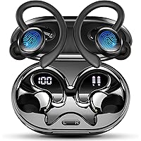 Cuffie Bluetooth 5.4 Sport, 2026 Auricolari Bluetooth con 6D Bass Stereo