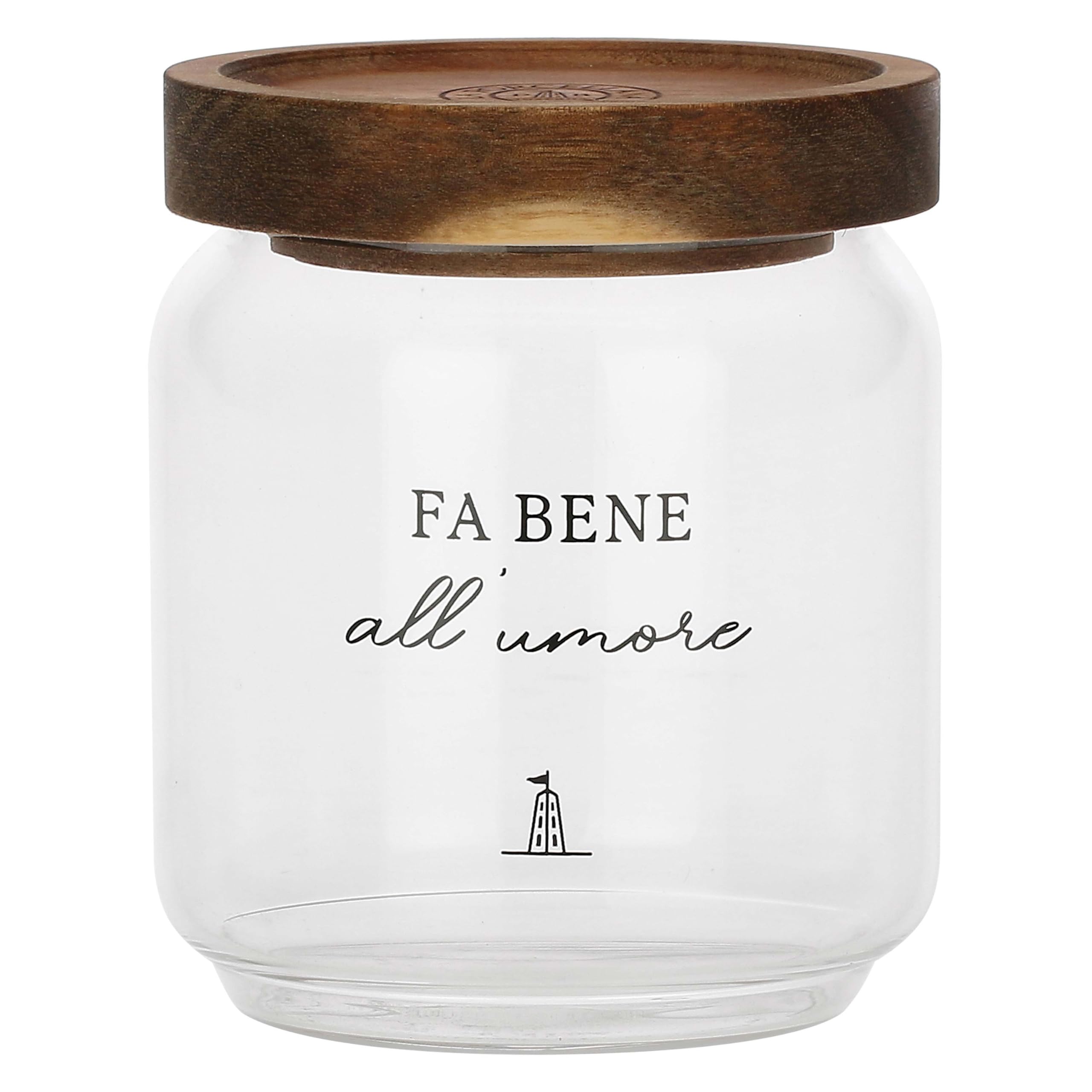 LA PORCELLANA BIANCA - I Garbati Collection Borosilicate Glass Sugar Jar 400 ml