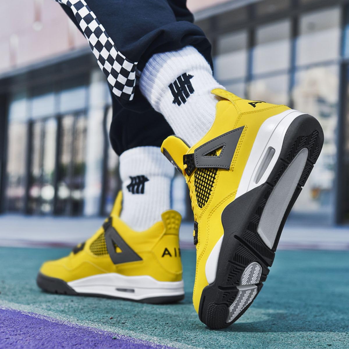 Herren-Basketball-Schuhe Herren-Sport-Schuhe Große Sportschuhe Mode Sport-Basketball-Schuhe