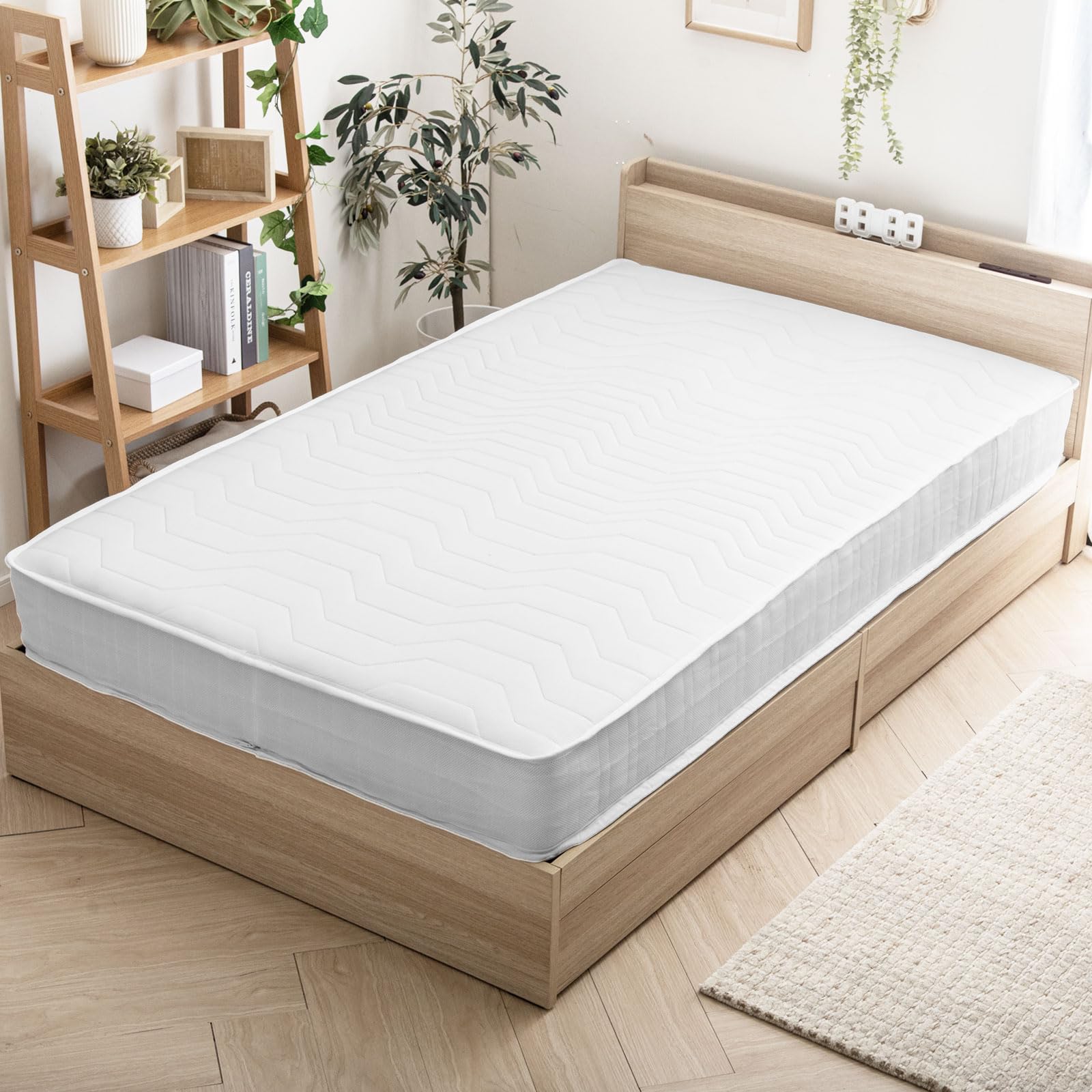 Amazon｜タンスのゲン マットレス 分別できる シングル 極厚20cm 3