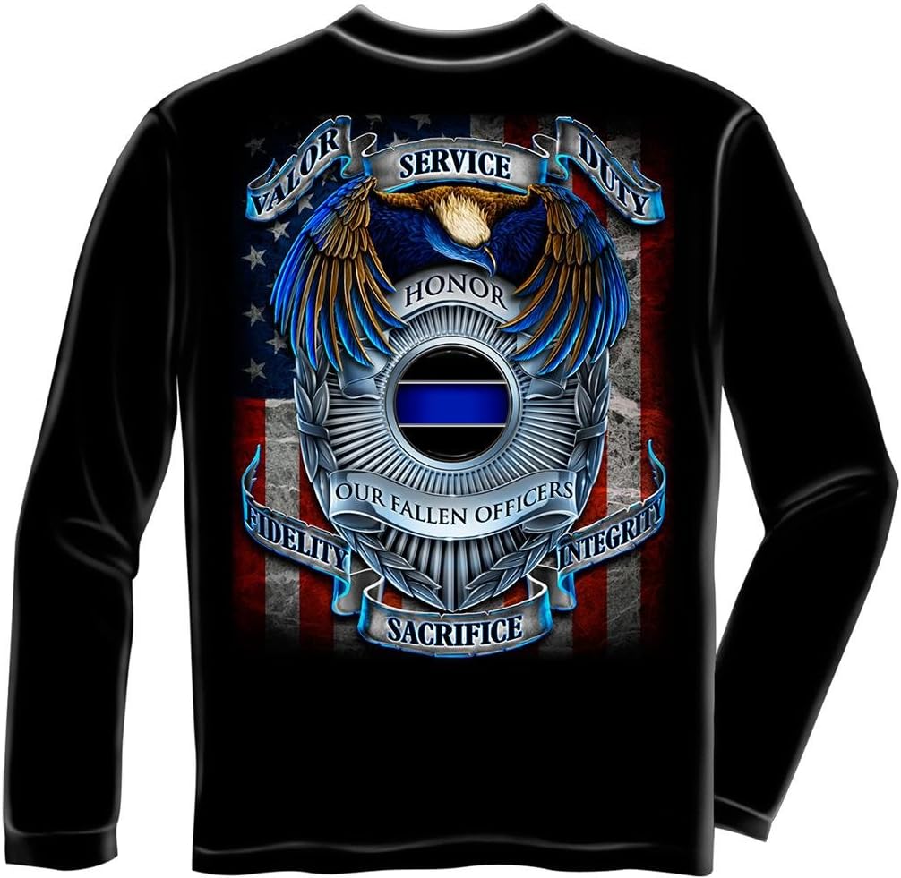 Honor Fallen Officers Long Sleeve - Large