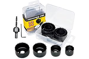 KATA 6PCS Drill Hole Saw Kit