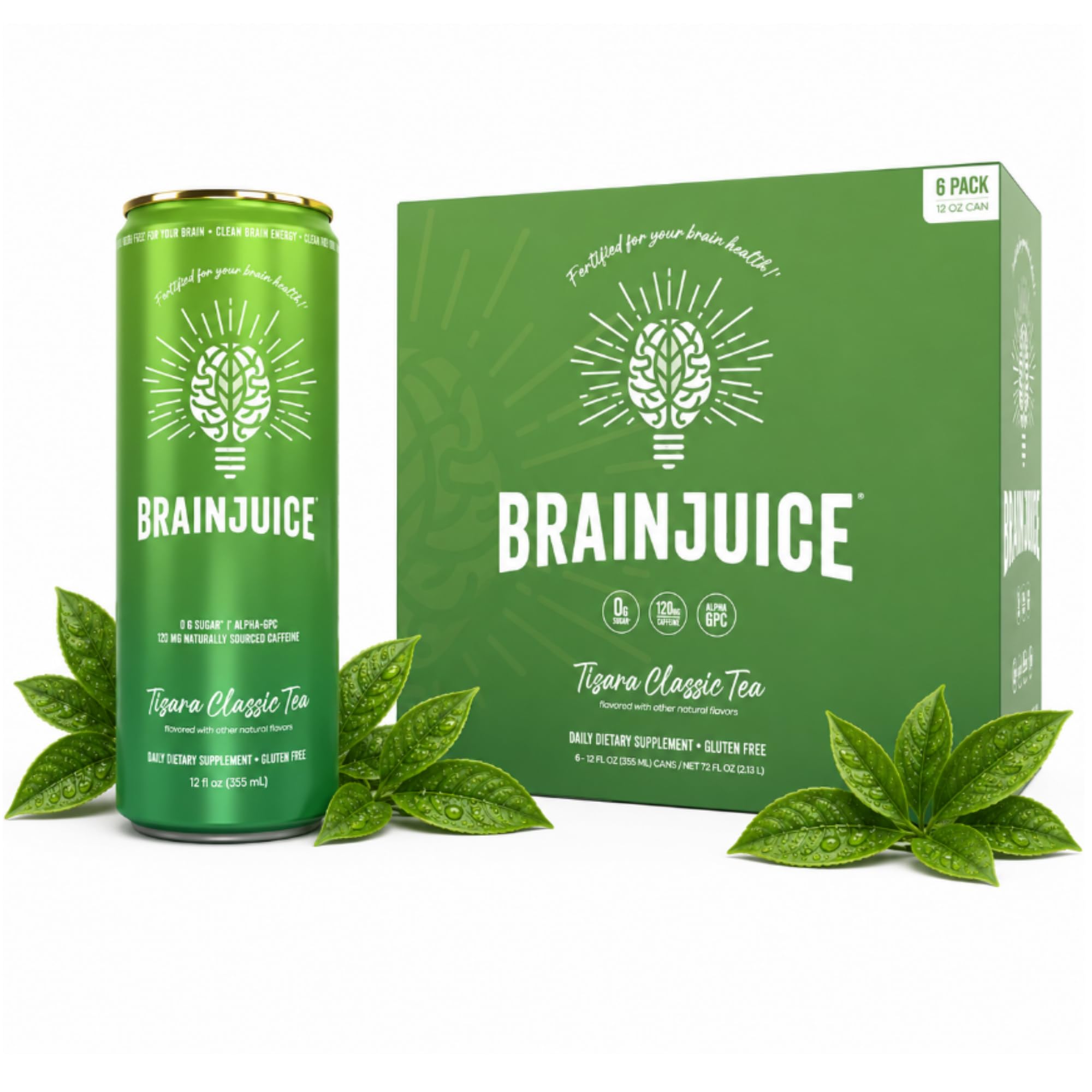 Amazon.com: BrainJuice Daily Brain Supplement Drink with Vitamins