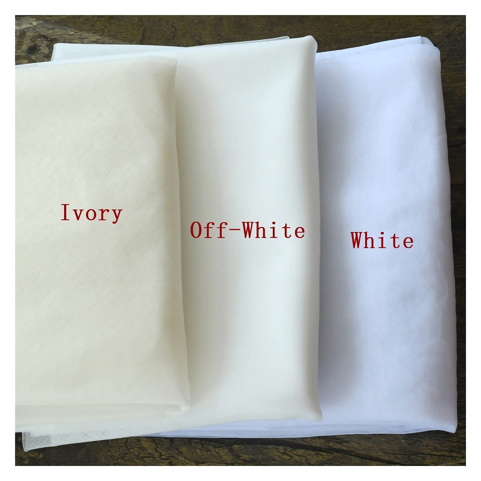 Brautschleier, Tüll, Perlen, Hochzeitsschleier mit Haarkamm, 1-stöckig, kurzer Hochzeitsschleier, Kathedrale, Hochzeitsschleier (Farbe: Off-White, Größe: 500 cm)