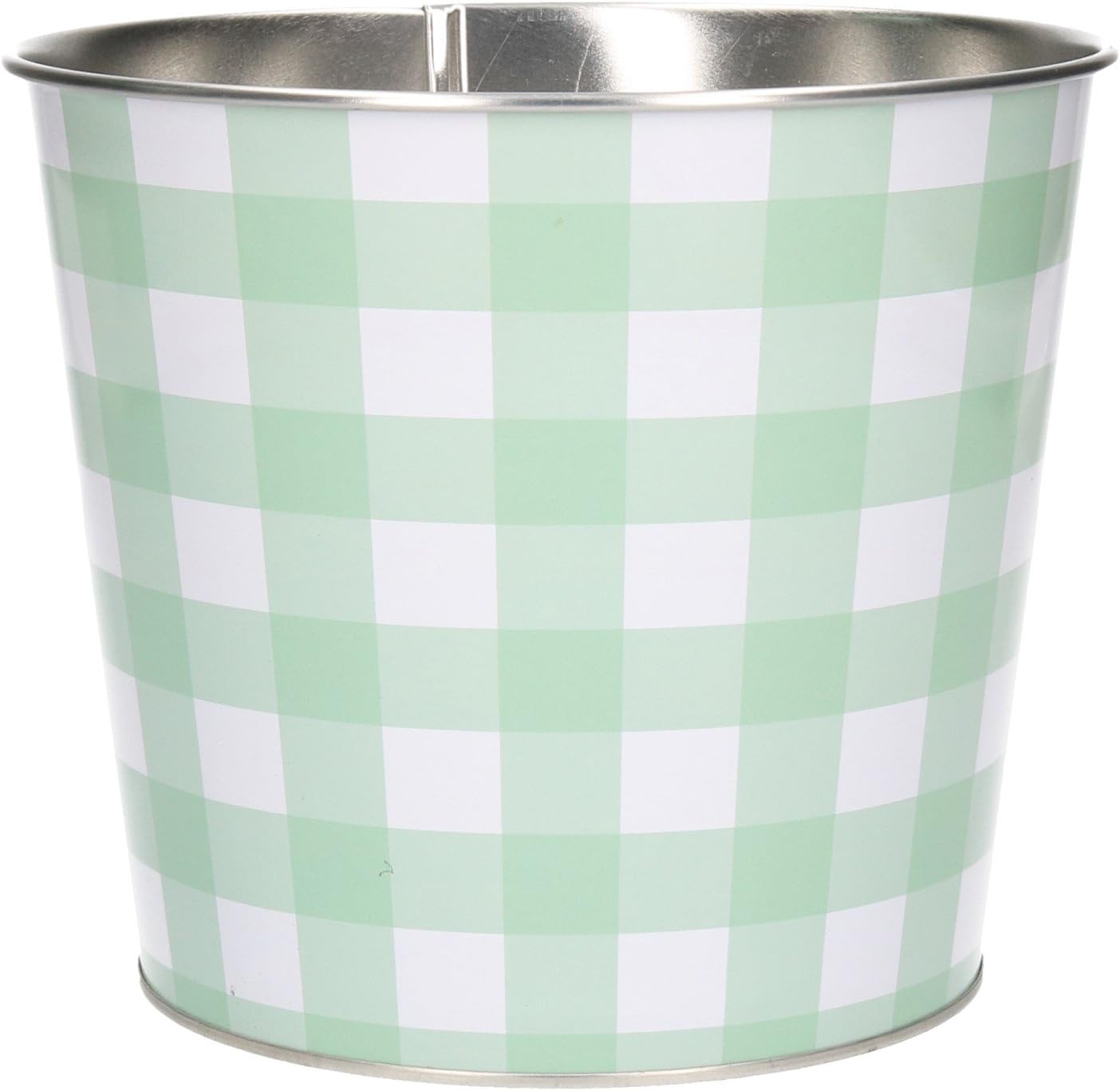 Galvanised Zinc Plant Pot Planter Flower Plant Pots Zinc Bucket Metal