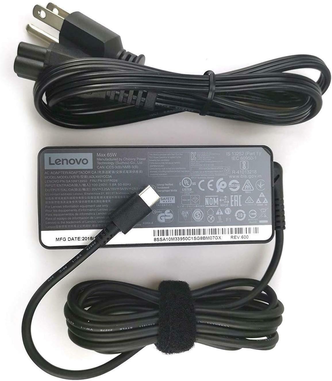 Lenovo Thinkapad AdapterLenovo 65W Standard AC Adapter (USB TypeC