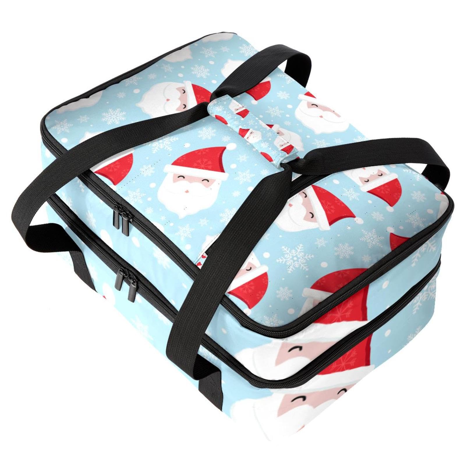 Grand sac à déjeuner isotherme pour homme et femme, double couche, étanche, étanche, réutilisable, sac fourre-tout pour le travail, l'école, le pique-nique, la plage, le camping, les voyages, le Père