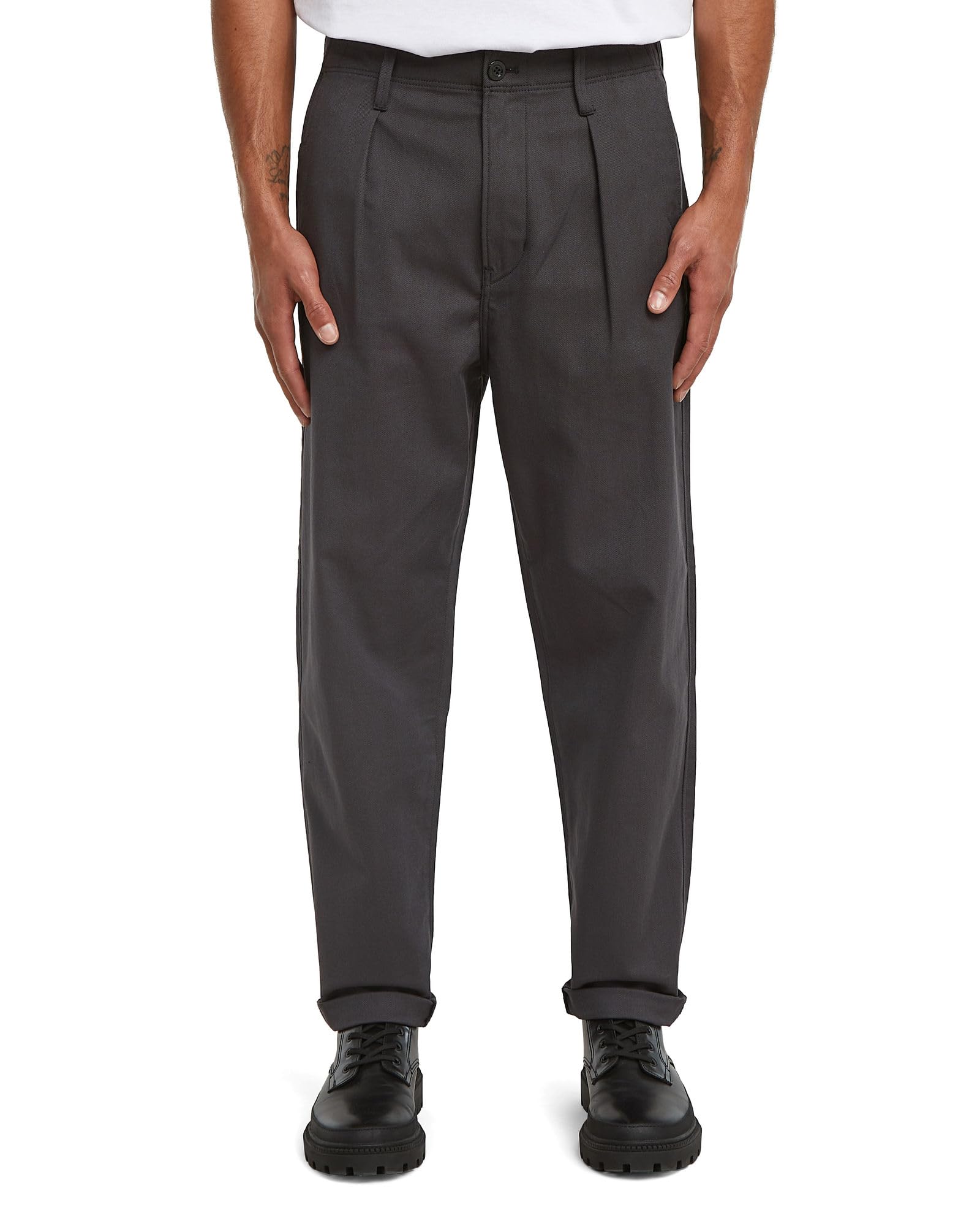 G-STAR Damen Damen Jeans Hose 3301 High Skinny Stretchdenim Black Vintage [23550]