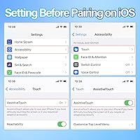 Vista 7 de Tiktok Scrolling Ring Kindle APP Page Turner - Cámara de anillo de desplazamiento Bluetooth para grabación de selfie con obturador, anillo