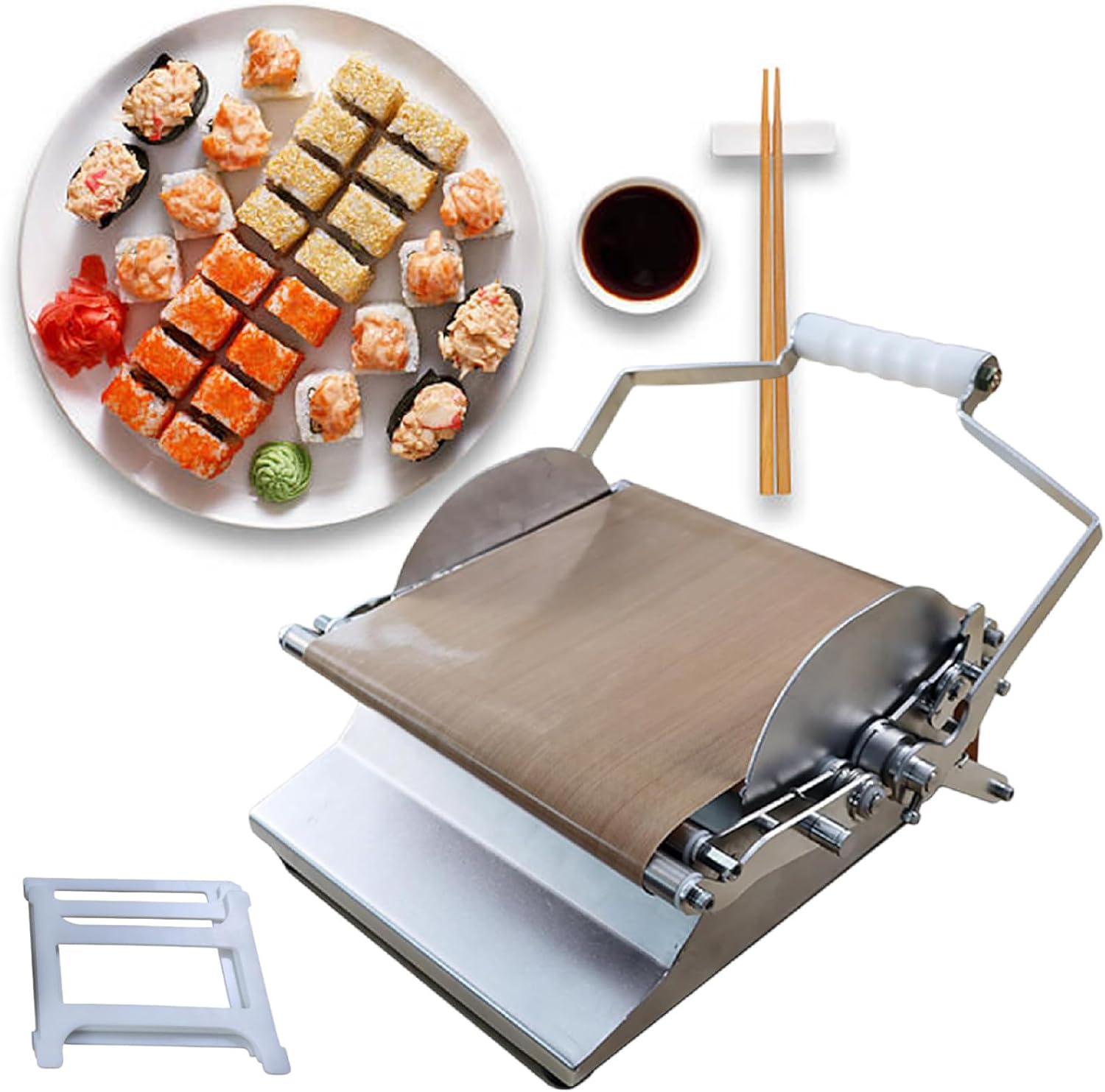 Sushi Making Kit for Beginners, Sushi Maker Set, Sushi Making Kit - 3 Different Sized Molds Professional Sushi Maker Set for Sushi Beginners