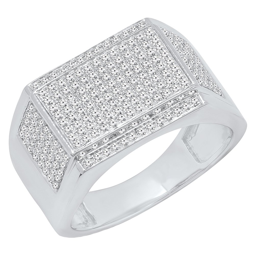 10K リング Amazon | Dazzlingrockコレクション 0.80カラット (ctw) 10Kゴールド