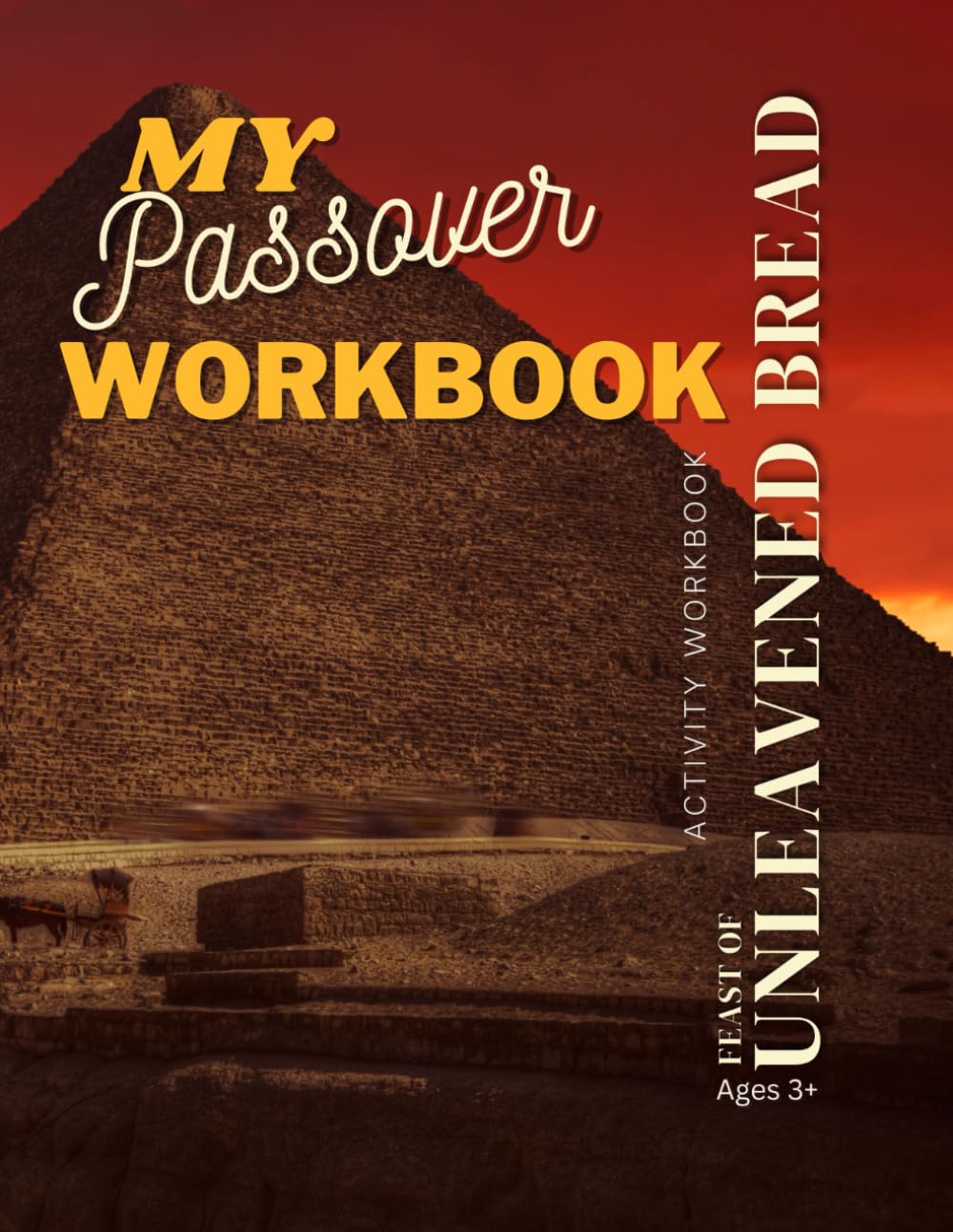 MY Passover Workbook: Activity Workbook, Passover Activity Book, Bible Worksheets, Passover Worksheets, Passover Puzzles, Passover Game, 10 Plagues