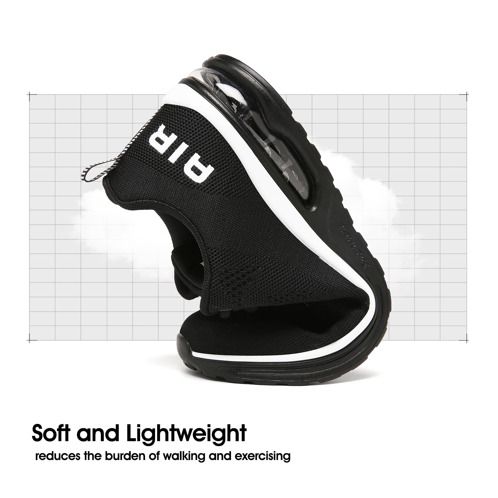 Uomo Donna Air Scarpe da Ginnastica Corsa Sportive Fitness Running Sneakers Basse Interior Casual all'Aperto 34-46 EU