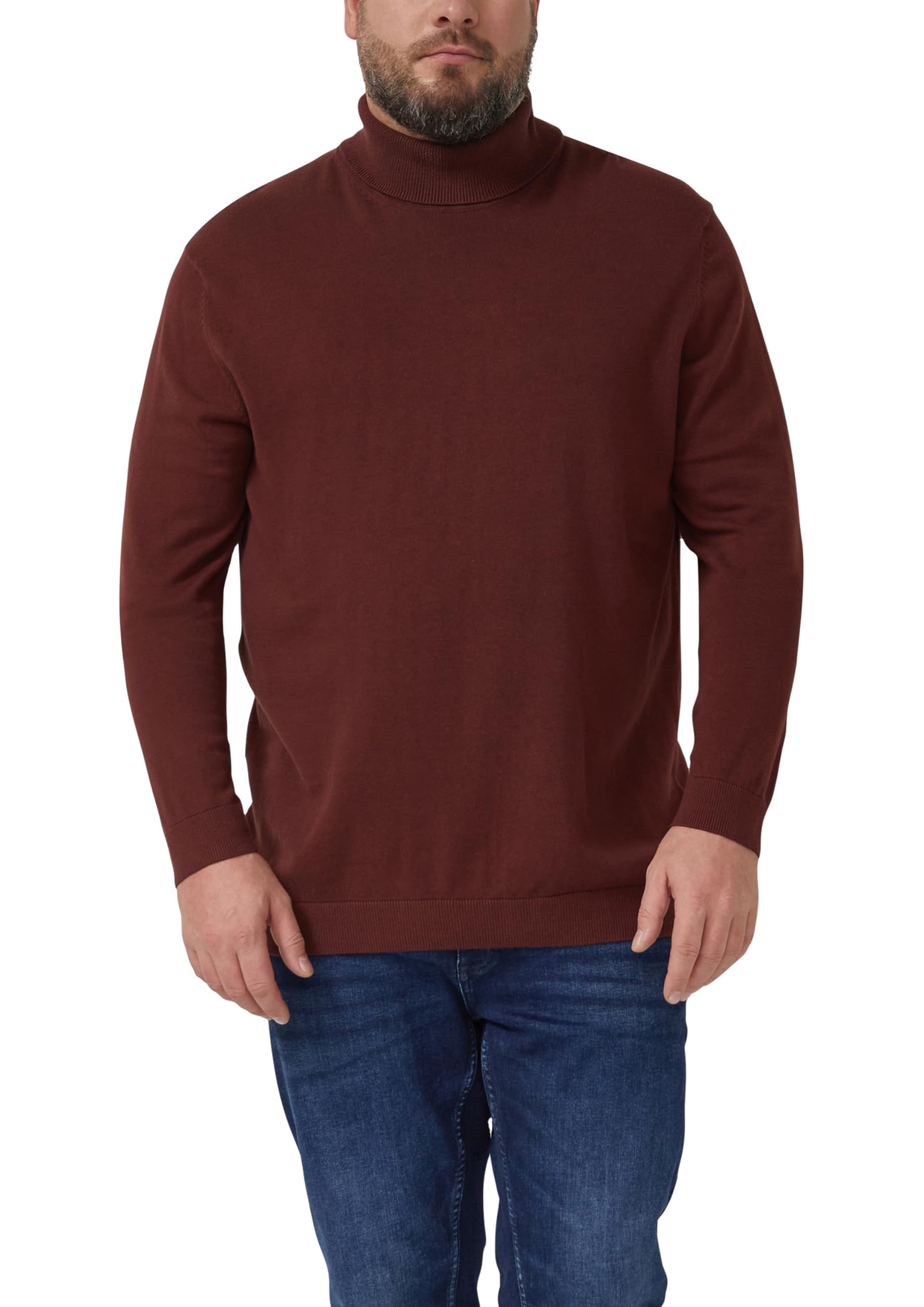s.Oliver Rollkragenpullover aus Reiner Baumwolle