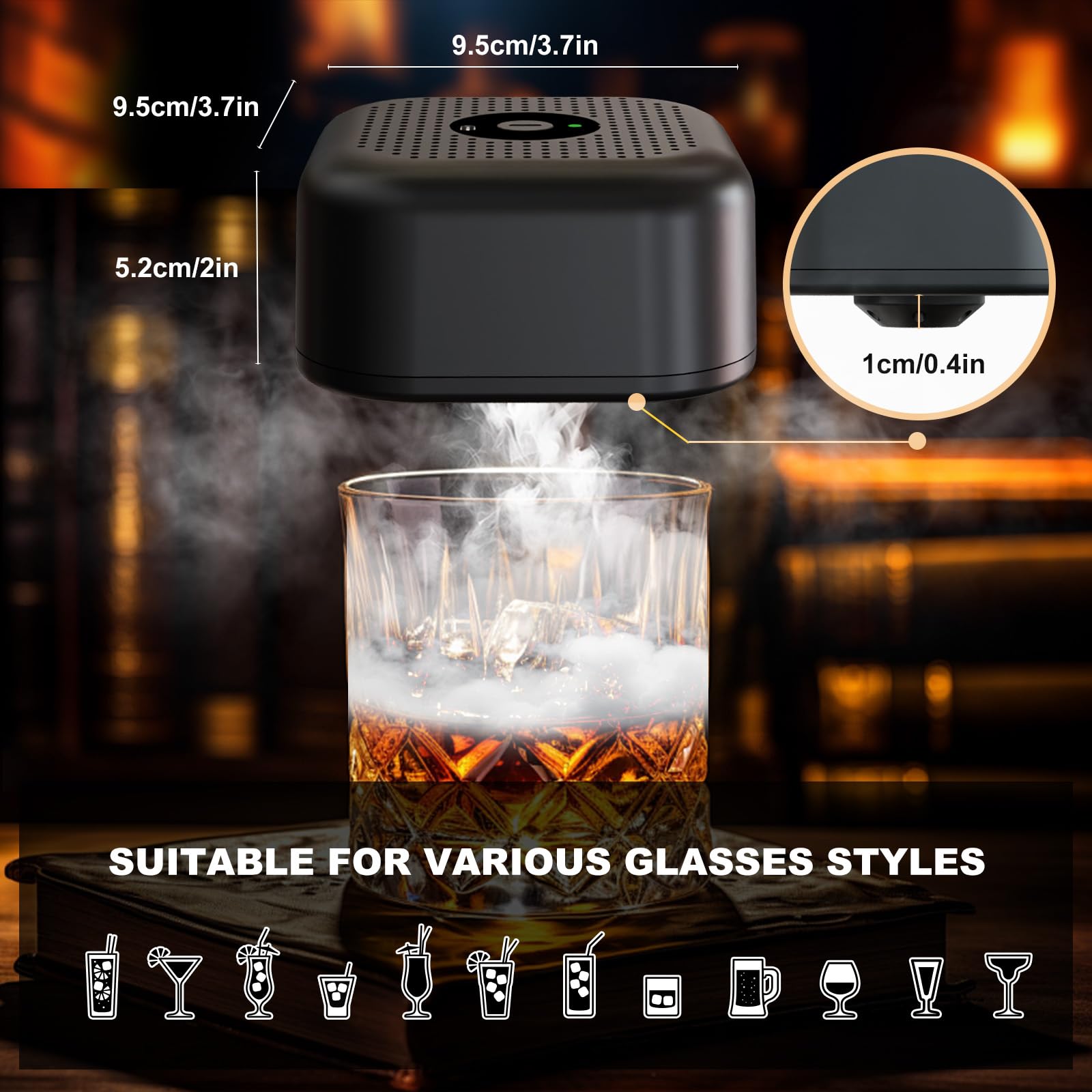 Elegante Geschenkset Skye met Karaf en 6 Whiskyglazen - Glencairn