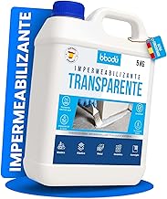 5kg Transparent Waterproofing | High Performance Transparent Waterproof Sealant | Perfect for Terraces, Ceilings, Exteriors, Indoors, Kitchens