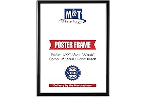 M&T Displays Aluminum Snap Frame for Striking Artwork Displays