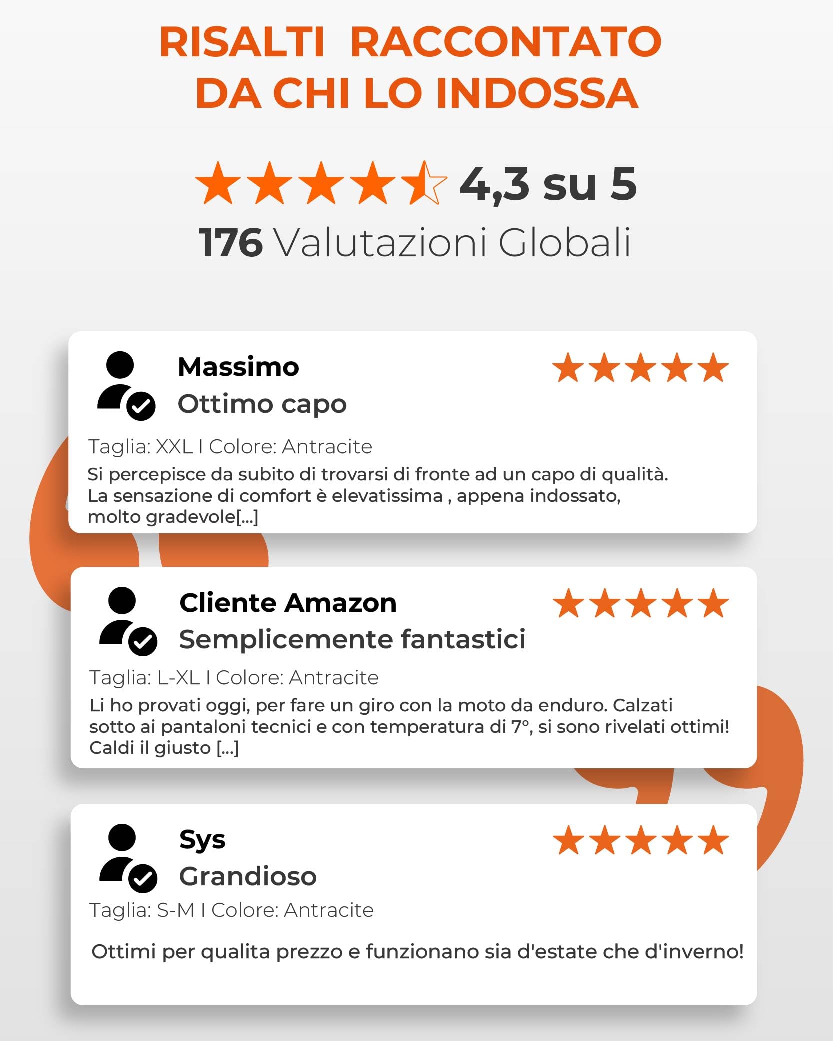 Risalti Calzamaglia Termica Uomo Energy - Intimo Termico Uomo Invernale Traspirante Senza Cuciture ed Etichette, Leggings Invernali Elasticizzati per Sci, Trekking, Corsa, Ciclismo - Made in Italy