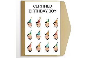 Drake Certified Birthday Boy Card for Him: Perfect Hip Hop Bday Card with a Pun