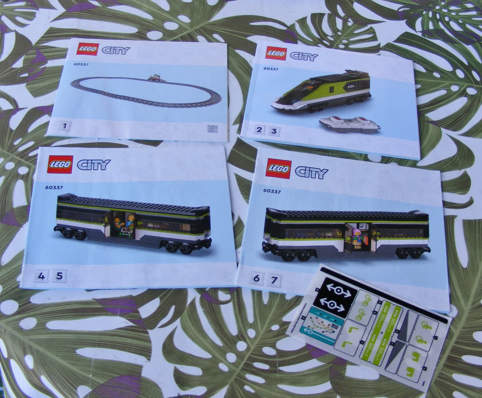 31/mo Finance LEGO City Express Passenger Train 60337 Building Toy