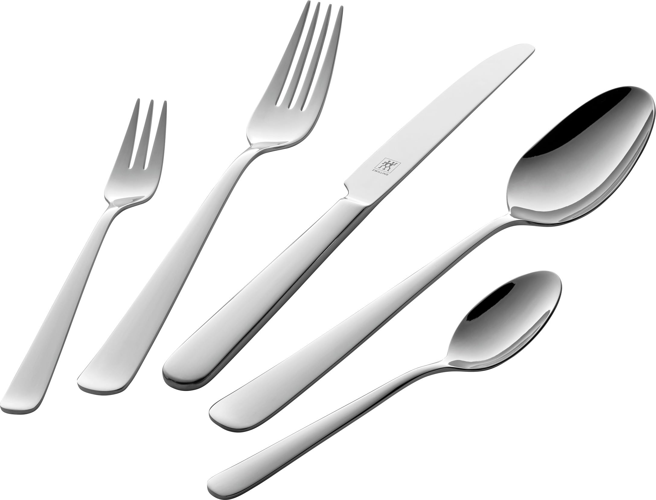 Cult Polished Finish Cutlery Set – 30-Piece Premium Stainless Steel Flatware for Everyday and Formal Dining, Includes Forks, Knives, Spoons – Durable, Elegant, Dishwasher Safe Tableware