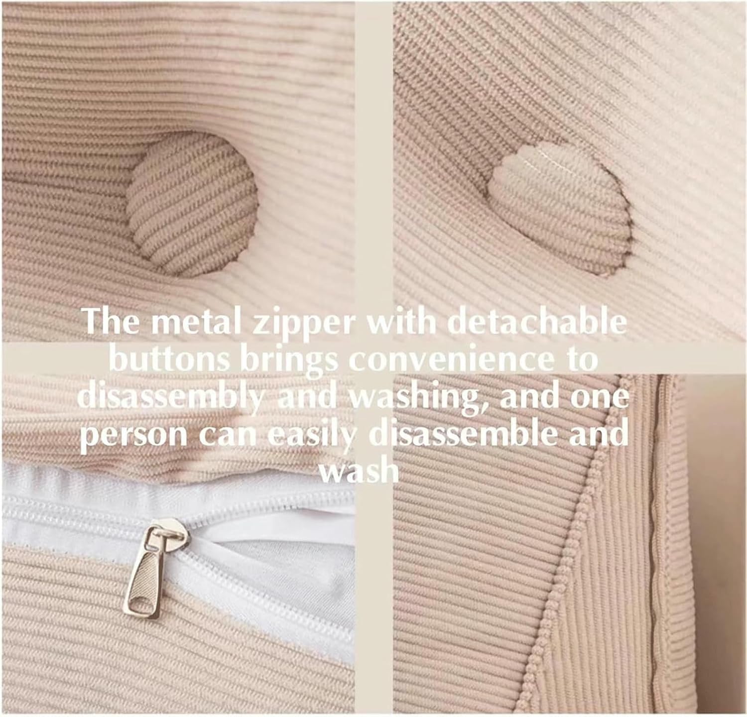 Triangular Headboard Cushions - Upholstered Double Backrests, Detachable & Washable Lumbar Pillows for Sofas & Beds - Comfort &Style for Home Decor