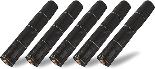 Dewitt SBLT4300 Sunbelt Woven Weed Barrier - Cubierta de suelo de tela para paisaje, 4 pies de ancho x 300 pies (paquete de 5)