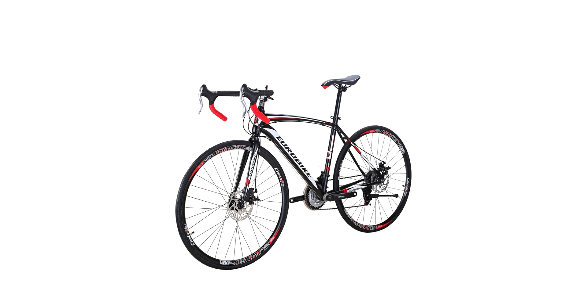 Amazon.com : EUROBIKE Road Bike TSM XC550 21 Speed Dual Disc Brake