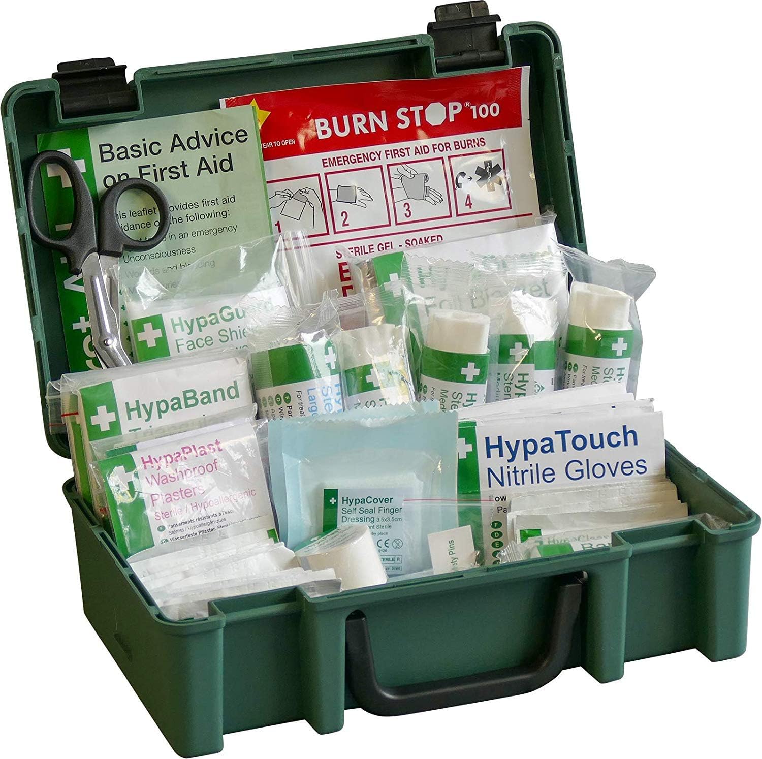 Safety First Aid Group Economy First Aid Kit BS 8599 Compliant, Small Fully Stocked
