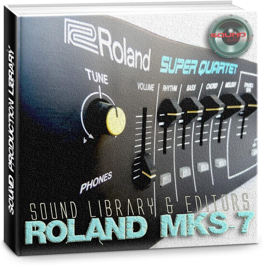 for ROLAND MKS-7 Original Factory & NEW Created Sound Library & Editors on CD or download