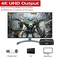 Vista 5 de Retro Game Console Built-in 90,000+ Classic Games, 4K HD Plug and Play Video Game Console, Hyper Base R1 Emulator Console 70+ Emulator Compatible