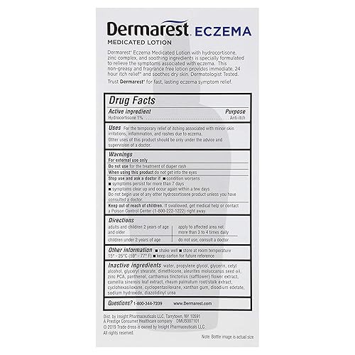 Miniatura 7 de Dermarest Loción medicada para eccema | Probado por dermatólogos | 4 onzas líquidas (paquete de 2)