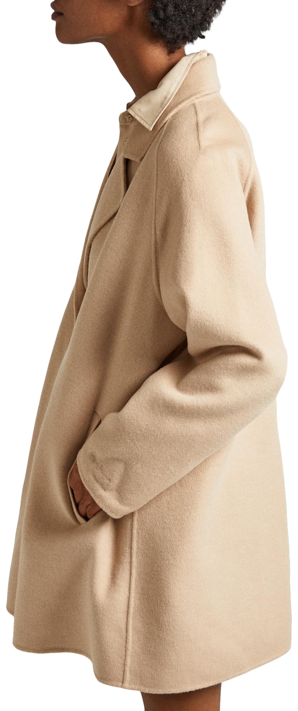 Pepe Jeans Beige Women's Solange Coats, Large