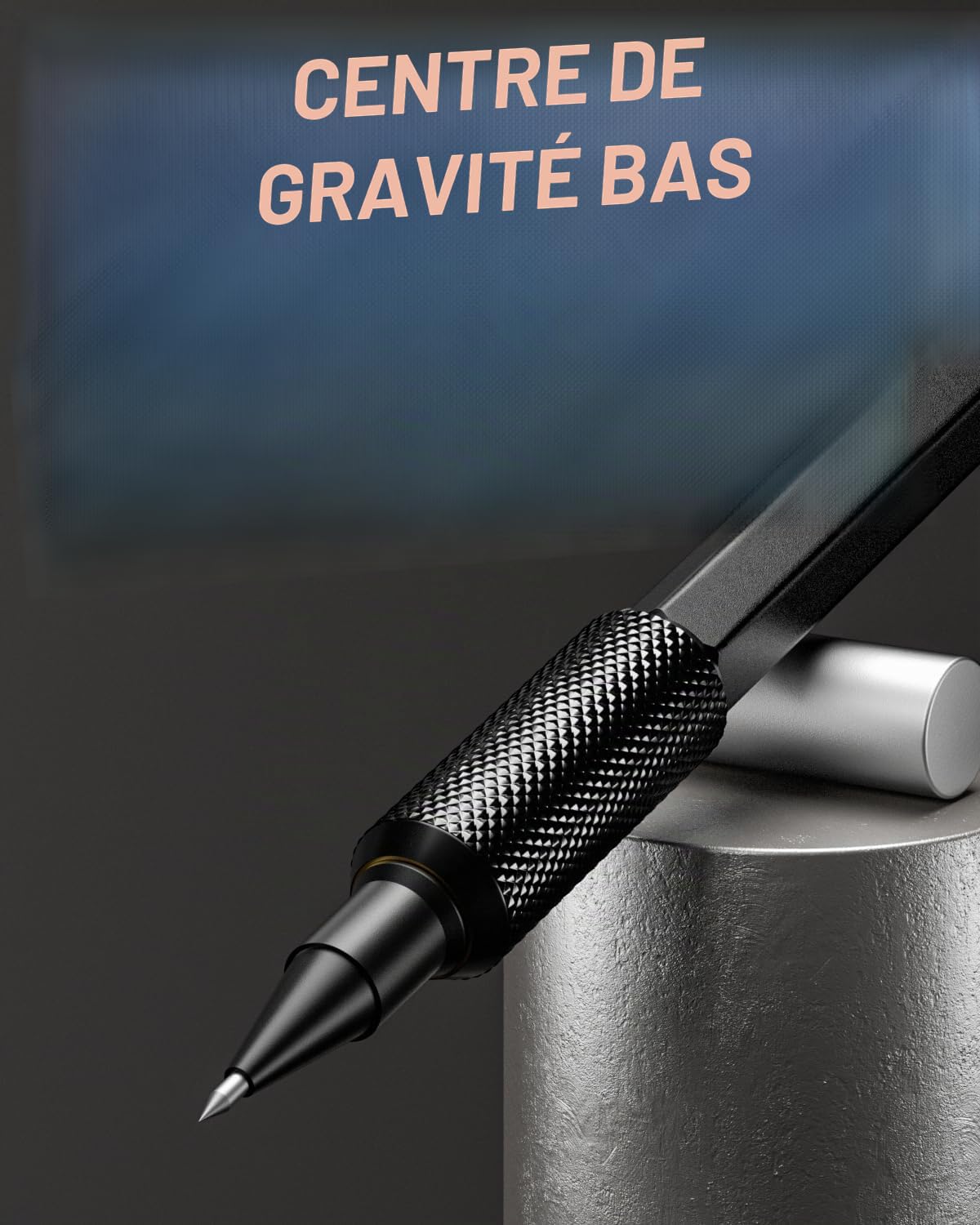 Nicpro 3 porte mine 2 mm avec étui, 33 mines graphite (4B 2B HB 2H 4H), 36 mines de couleur, gommes- corps en métal résistant aux intempéries, crayon chantier robuste pour le dessin et les croquis.